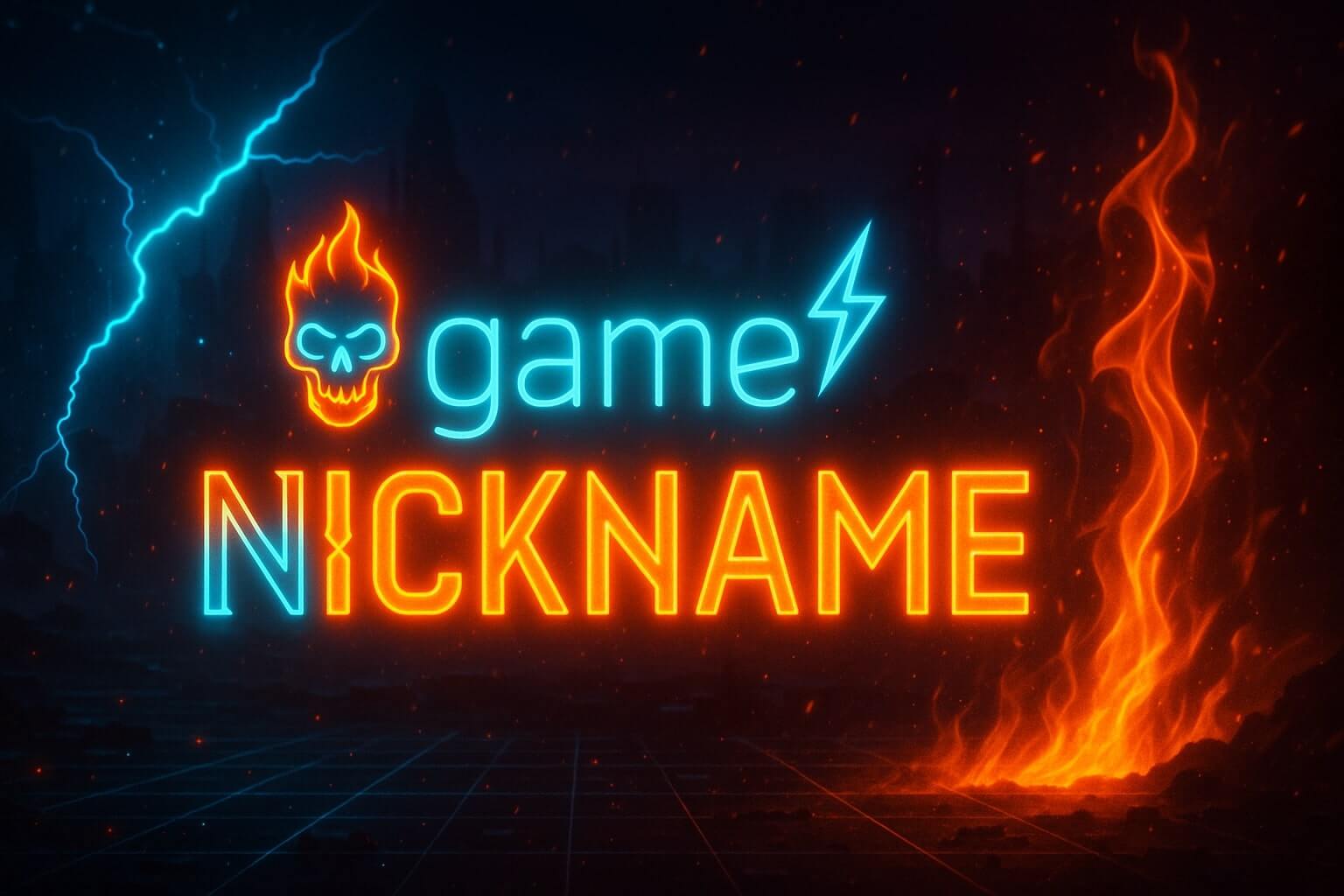 Free Fire Stylish Nickname Banner