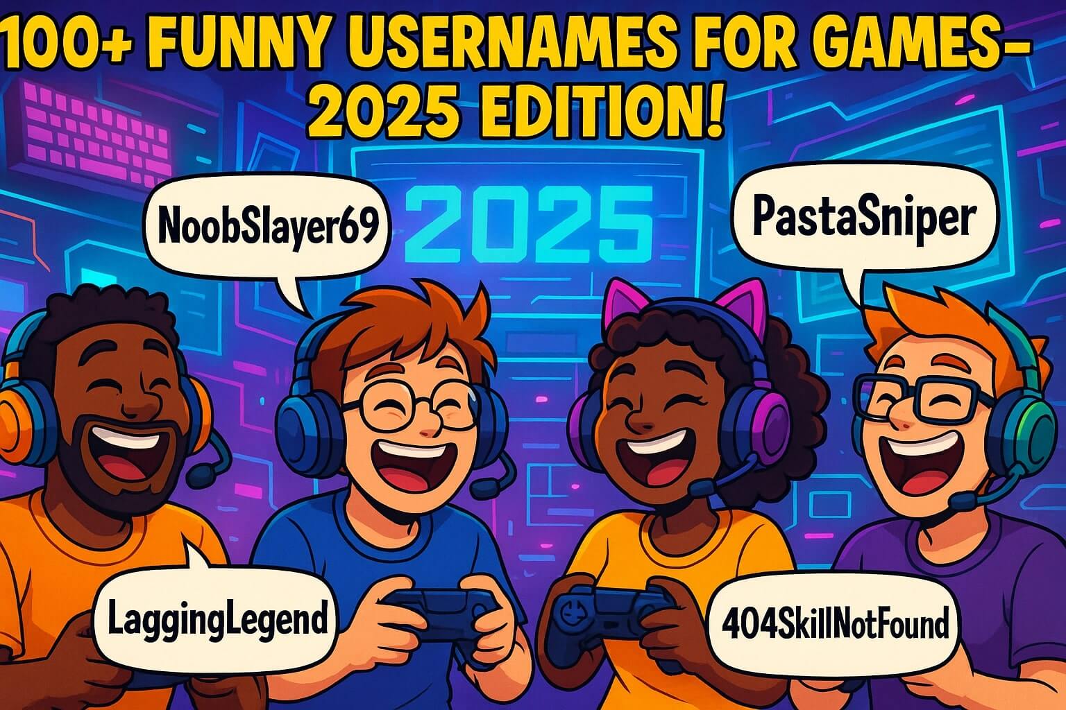 funny usernames for games 2025